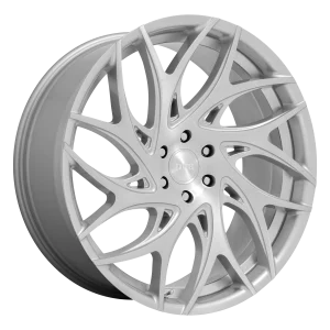 DUB – S260 G.O.A.T. – Silver – 22″x9″ 35mm – Summer Wheels – S261229021+35